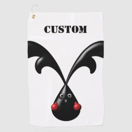 Niedlich Tough Bunny Boxer Rabbit Golfhandtuch