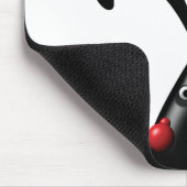 Niedlich Tough Bunny Boxer Rabbit Mousepad (Ecke)