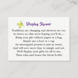 Niedlich Toy Baby Bunny Rabbit Babydusche Display Begleitkarte