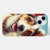 Niedlich Toy Fox Terrier Painting Case-Mate iPhone Hülle (Rückseite (Horizontal))
