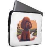 Niedlich Toy Poodle Laptopschutzhülle (Vorne Rechts)