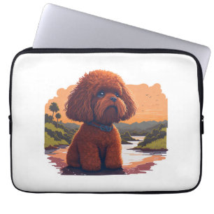 Niedlich Toy Poodle Laptopschutzhülle