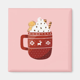 Niedlich Traditionelles Weihnachtsgebäck - Kakao w Magnet