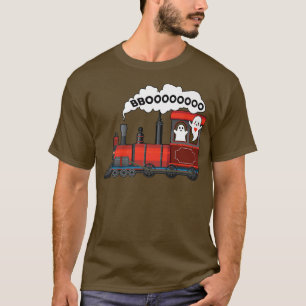 Niedlich Train Boo Ghost Monster Kinder Mädchen Ha T-Shirt