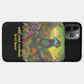 Niedlich Traveller Frosch Wildblume - kundenspezif Case-Mate iPhone Hülle (Rückseite (Horizontal))