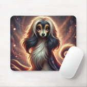 Niedlich Trendy Afghan Hound | Anime Mousepad (Mit Mouse)