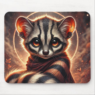 Niedlich Trendy African Civet | Anime Mousepad