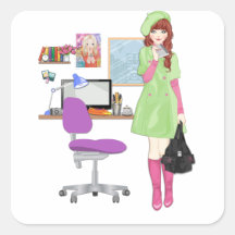 Niedlich Trendy Blogger Fashion Influencer Girl