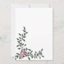 Niedlich Trendy Girly Blume Rosa Gem Kristallseen