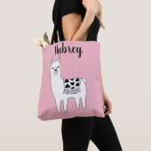 Niedlich Trendy Llama Sketch & Name Tasche (Von Nahem)