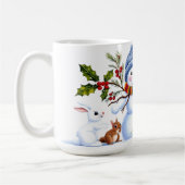 Niedlich Trendy Modern Funny Christmas Kaffeetasse (Links)