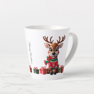 Niedlich Trendy Modern Funny Christmas Milchtasse