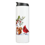 Niedlich Trendy Modern Funny Christmas Thermosbecher (Nach rechts gedreht)