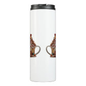 Niedlich Trendy Modern Moderner Funny Spaß Frohe W Thermosbecher (Rückseite)