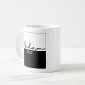 Niedlich Trendy Modern Mrs CEO Coffee Tasse (Vorderseite Links)