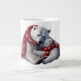 Niedlich Trendy Moderne Moderne Funny Frohe Weihna Jumbo-Tasse