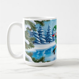 Niedlich Trendy Moderne Moderne Funny Frohe Weihna Kaffeetasse