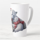 Niedlich Trendy Moderne Moderne Funny Frohe Weihna Milchtasse (Rechte Ecke)