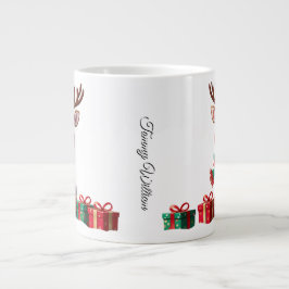 Niedlich Trendy Moderner Spaß Weihnachten Jumbo-Tasse