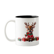 Niedlich Trendy Moderner Spaß Weihnachten