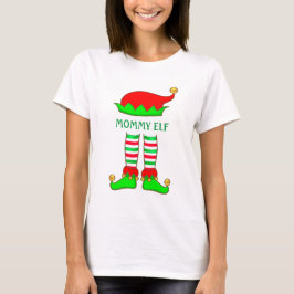 Niedlich Trendy Mommy Elf T - Shirt