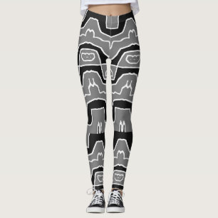 Niedlich trendy multicolor "Ratti_Creative_Arts" L Leggings