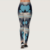 Niedlich trendy multicolor "Ratti_Creative_Arts" L Leggings (Rückseite)