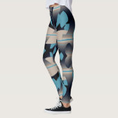 Niedlich trendy multicolor "Ratti_Creative_Arts" L Leggings (Links)