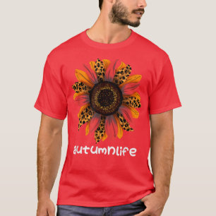 Niedlich Trendy Schöne Herbstsaison Sonnenblumen T-Shirt