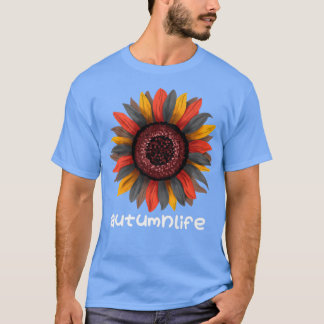 Niedlich Trendy Schöne Herbstsaison Sonnenblumen T-Shirt