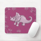 Niedlich Triceratops Dinosaurier Mousepad (Mit Mouse)