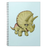 Niedlich Tricerops Notebook Notizblock (Vorderseite)