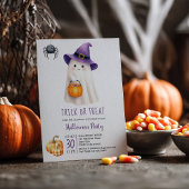 Niedlich Trick Leckerei Ghost Whimsi Kids Hallowee Einladung