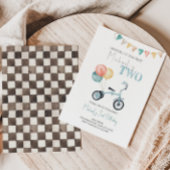 Niedlich Trike Einladung zum ersten Geburtstag