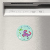 Niedlich Troodon Magnet (In Situ (Geschirrspüler))