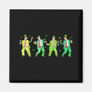 Niedlich Trump Dance St Patricks Day Funny Trump P Magnet