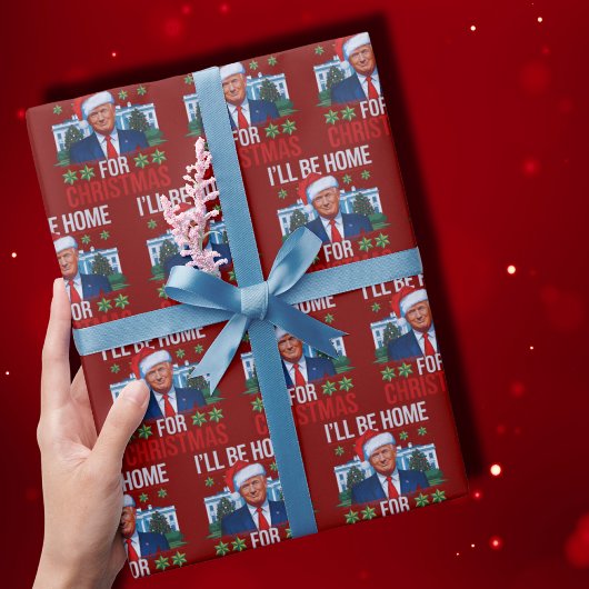 Niedlich Trump, ich werde zu Weihnachten hässlich Geschenkpapier