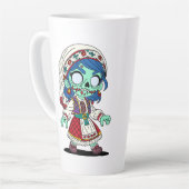 Niedlich türkisches Zombie Milchtasse (Linke Ecke)