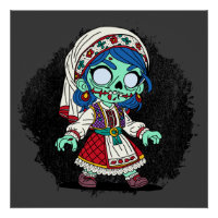 Niedlich türkisches Zombie
