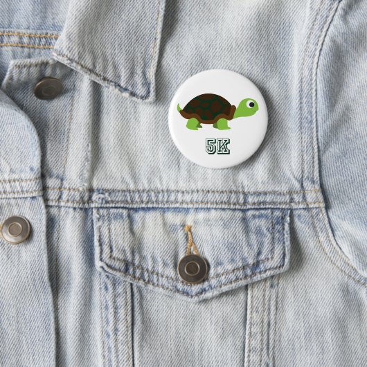 Niedlich Turtle 5K Button (Beispiel)