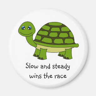 Niedlich Turtle Cartoon Magnet