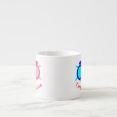 Niedlich Turtle Couple Espressotasse (Vorderseite)