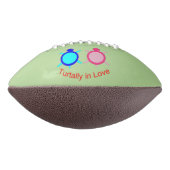 Niedlich Turtle Couple Football (Gedreht 90)