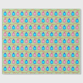 Niedlich Turtle Couple Geschenkpapier (Flach)