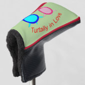 Niedlich Turtle Couple Golf Headcover (3/4 Vorderseite)