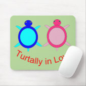 Niedlich Turtle Couple Mousepad (Mit Mouse)