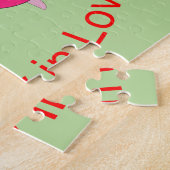 Niedlich Turtle Couple Personalisiert Puzzle (Seite)