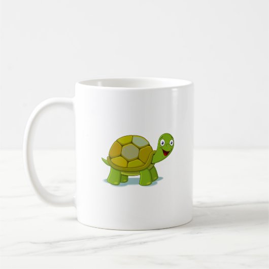 Niedlich Turtle Friend Design Kaffeetasse (Links)