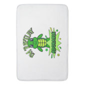 Niedlich Turtle Funny Zitat Turtley Adorable Badematte (Vorderseite Vertikal)
