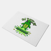Niedlich Turtle Funny Zitat Turtley Adorable Fußmatte (Schrägansicht)